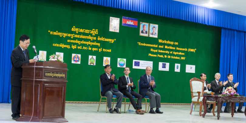 His Excellency Mr. Yuok Ngoy, Secretary of State, Ministry of Education, Youth and Sport of Cambodia, opened DOCKSIDE EMR Workshop