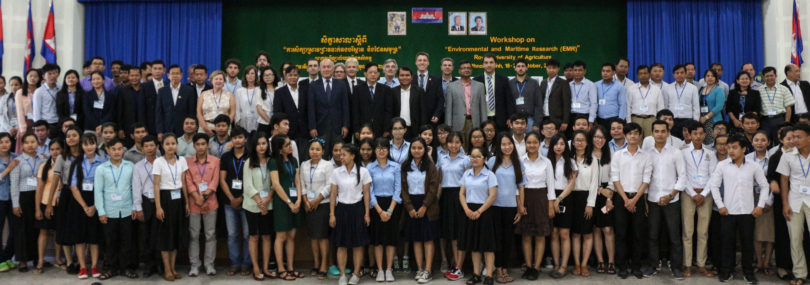 Cambodian University Staff and Students Participation on the EMR Workshop