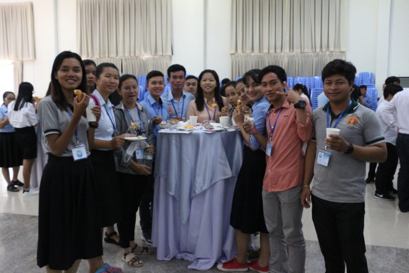 Cambodian University Students Participation on the EMR Workshop