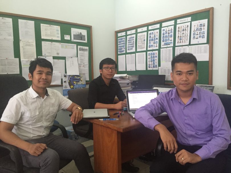 The Procurement Team of DOCKSIDE project. They are working to improve the quality of the equipment and resources in all partner universities.

Member: Khiev Touch, Sopheak Srun, Sovityea Thang