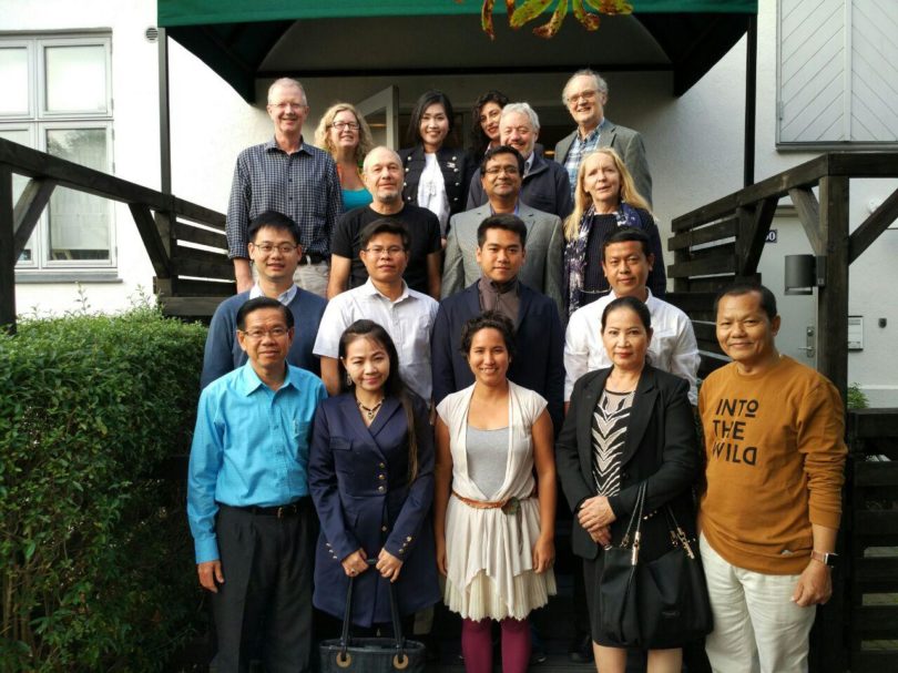 The Cambodian Delegation with The Management and Economics of Resources and Environment (MERE) Research Group of the Southern Denmark University (SDU) Esbjerg