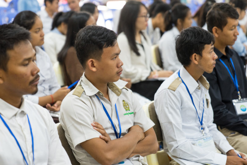 Cambodian University Staff attending the EMR Workshop