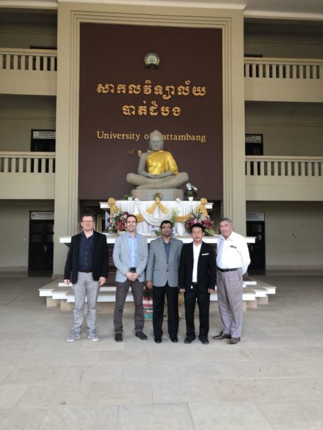 Course Catalogue meeting at University of Battambang on 08 February 2018